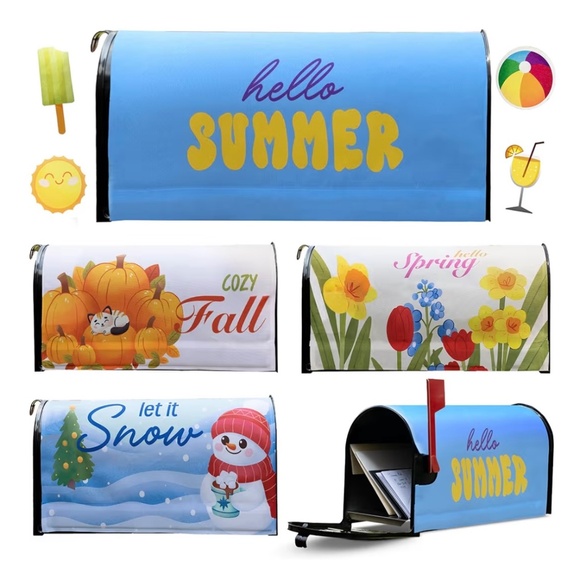 Magnetic Mailbox Covers for All Seasons - Picture 2 of 10